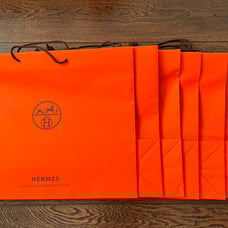 Hermes XL shopping bags bundle of 9