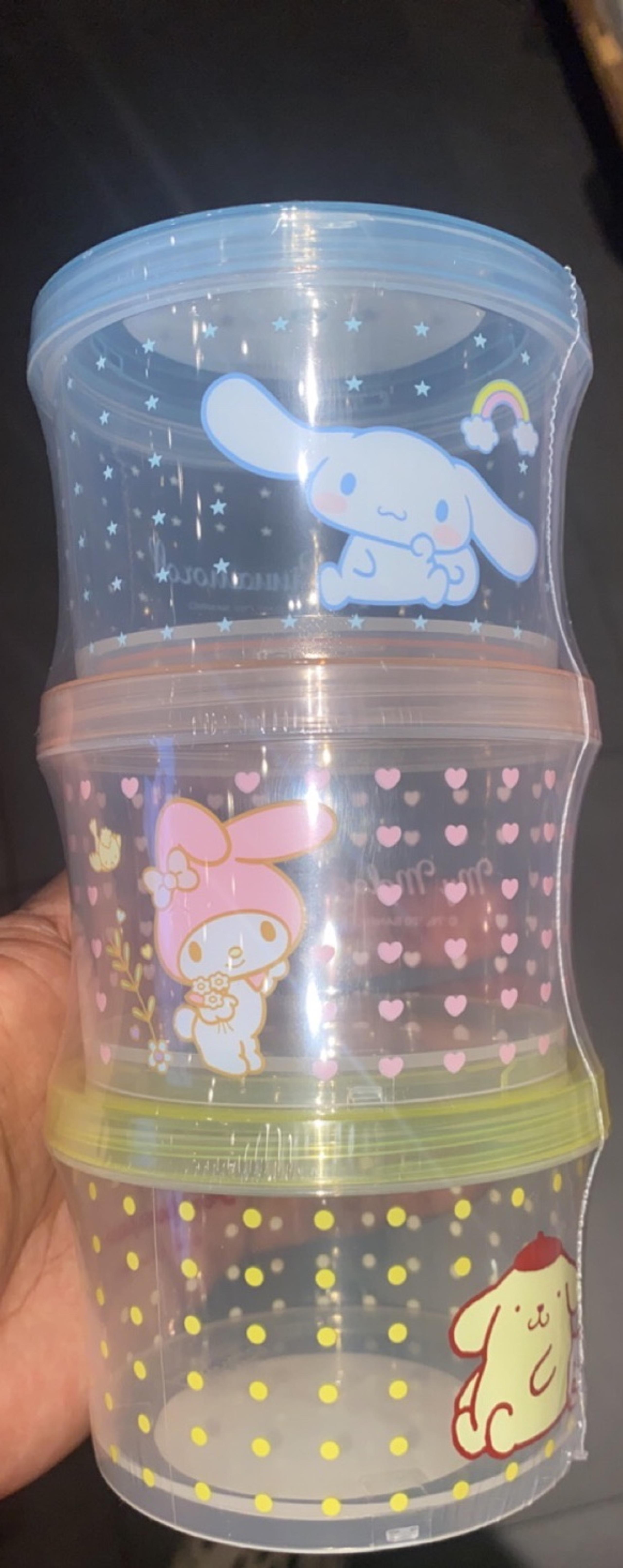 Sanrio Miniso Food Stackable Storage Container Bento Box