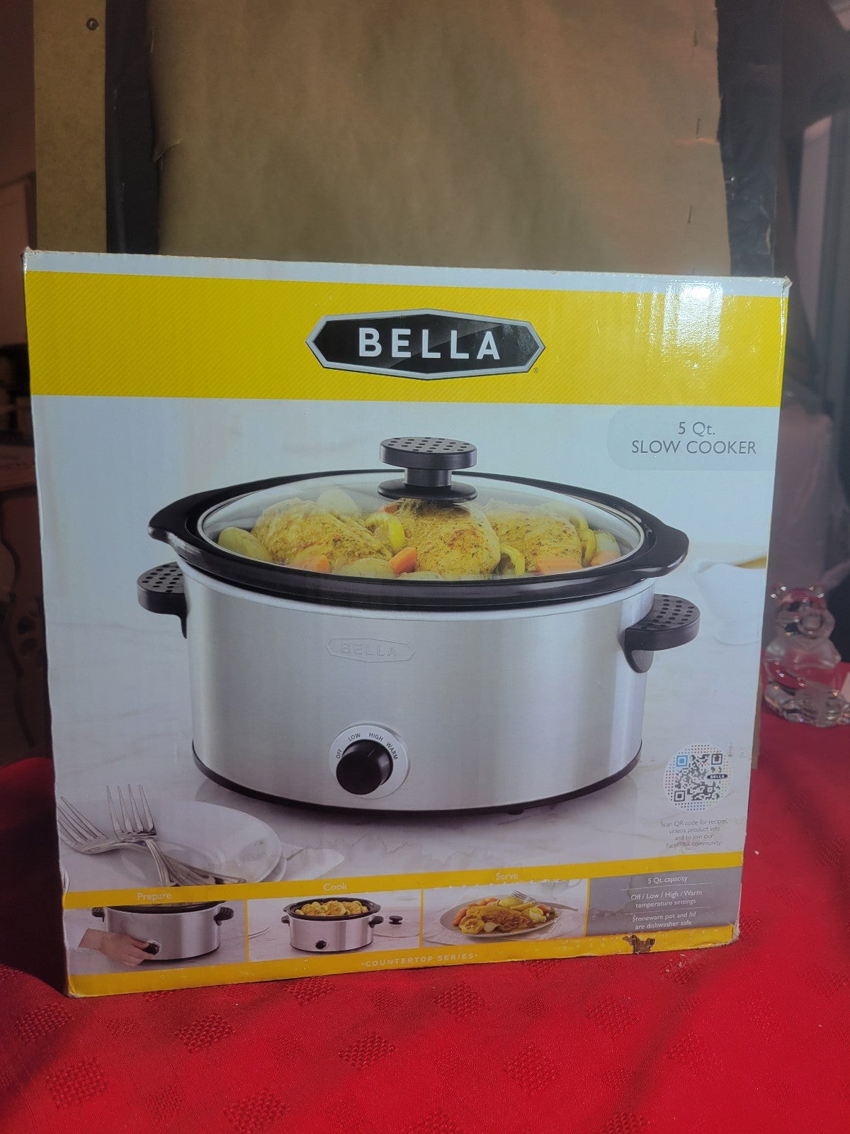 slow cooker Bella / 5 qt slow cooker - detail