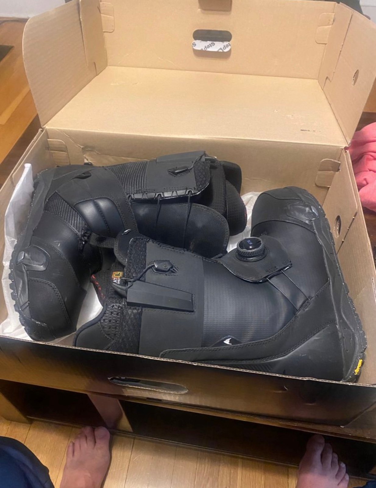 Burton ions snowboard boots size 13