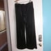 Banana Republic M Black Velvet Wide Leg Pant