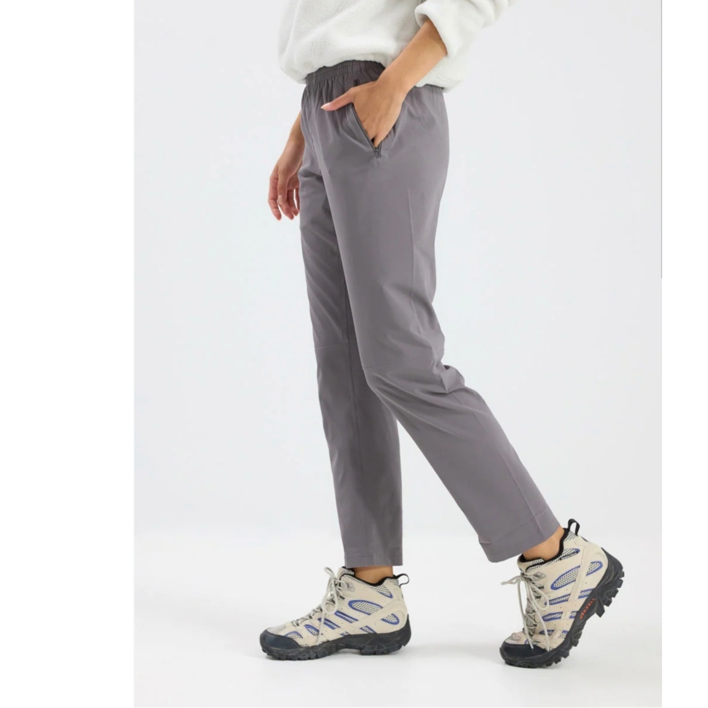 Outdoor Voices womens Zephyr 26 ligh purple pants size L