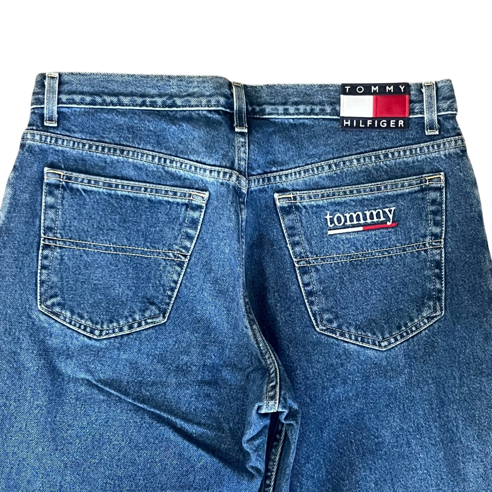 Vintage Y2K Tommy Hilfiger Jeans Women’s Size 13/30 High Waist Straight Leg