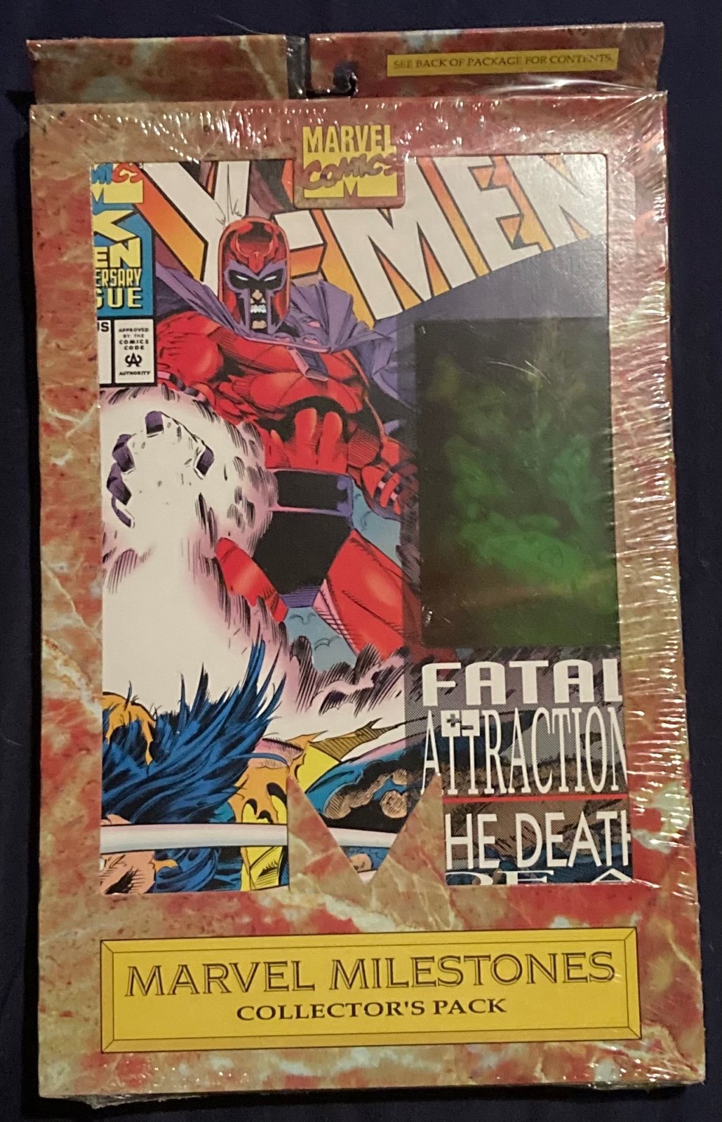X-MEN LOT MARVEL MILESTONES SEALED SET WOLVERINE MAGNETO