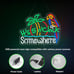 Neon Sign for Wall Décor Its 5 00 O'clock Some Where Parrot