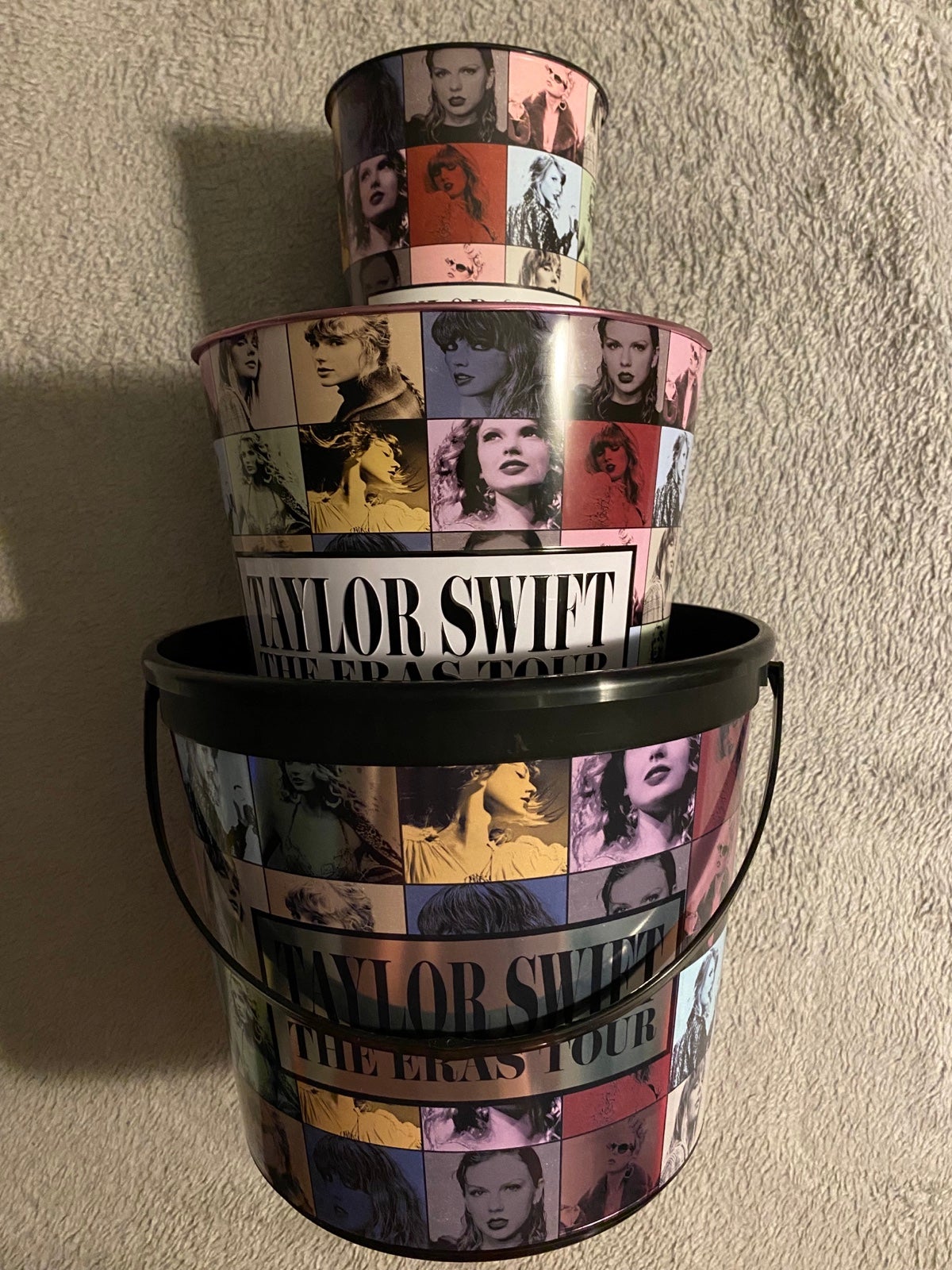 Taylor Swift Eras tour popcorn bucket bundle