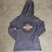 Harley Davidson high neck light weight hoodie oil can design pasó tx Medium