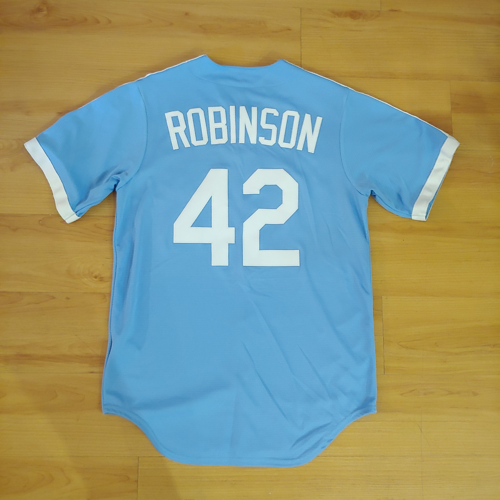 Nike Men's ROBINSON Brooklyn Dodgers Alternate Cooperstown Baseball Jersey Sz S