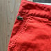 Y2K NWOT Lacoste Coral Red Bermuda Shorts Size: 36