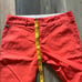 Y2K NWOT Lacoste Coral Red Bermuda Shorts Size: 36