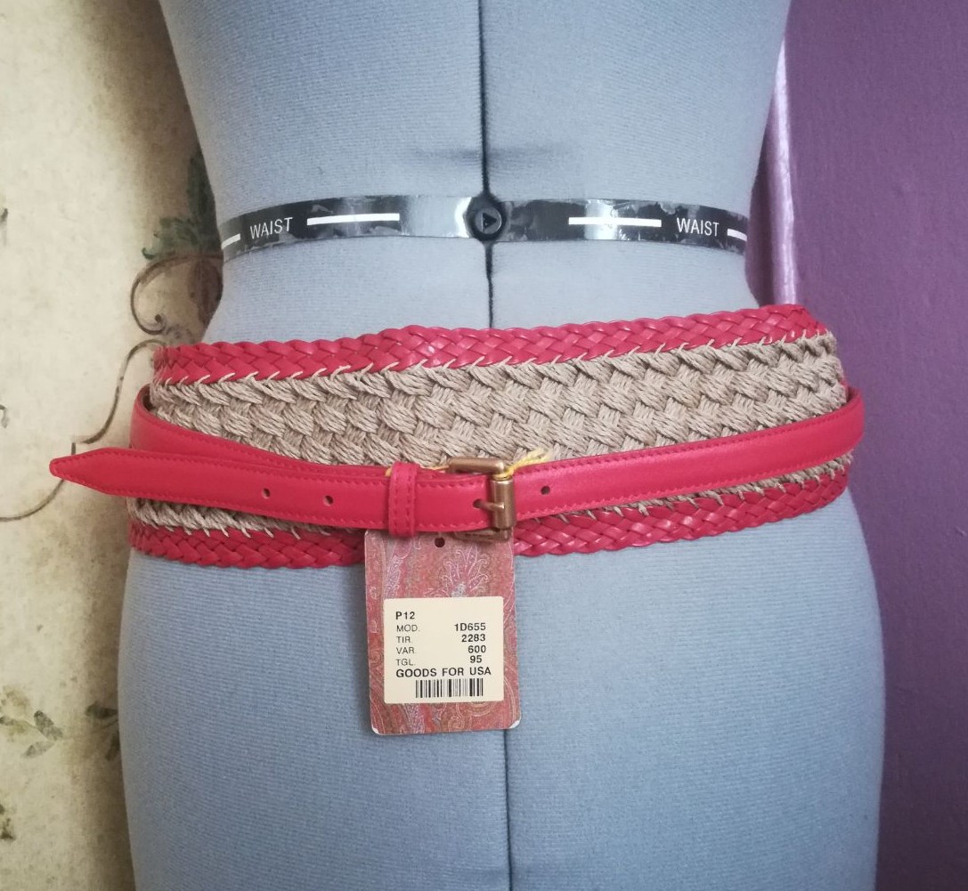 ETRO woven Kimono belt