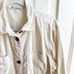 Zara Corduroy Overshirt with Pleated Front