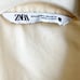 Zara Corduroy Overshirt with Pleated Front