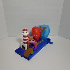 Hot Wheels City Rare Retired Octopus Pier Attack Playset For Cars
