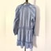 Veronica Beard Espie Cotton Smocked Minidress