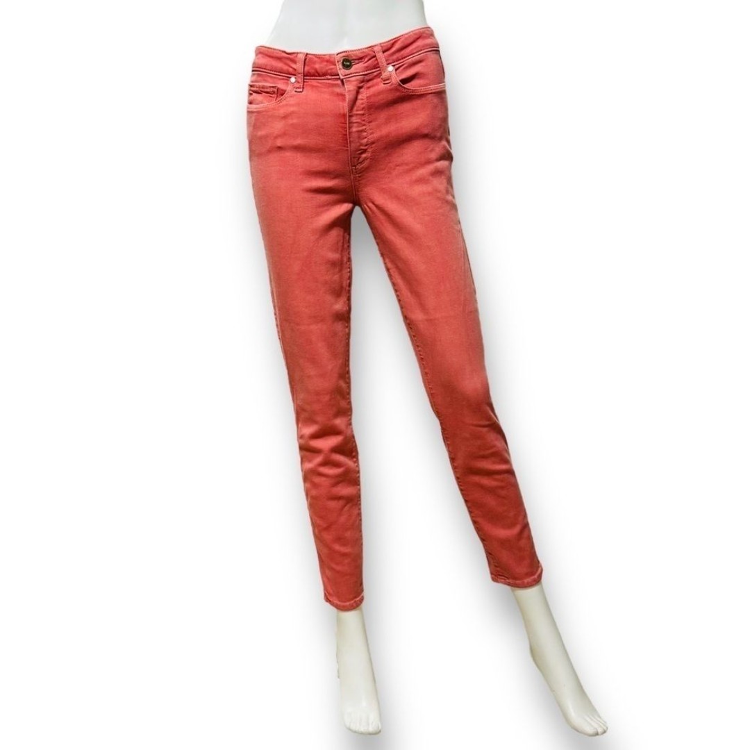 PAIGE Red Skinny Stretch Jean, Pants Size 27/4