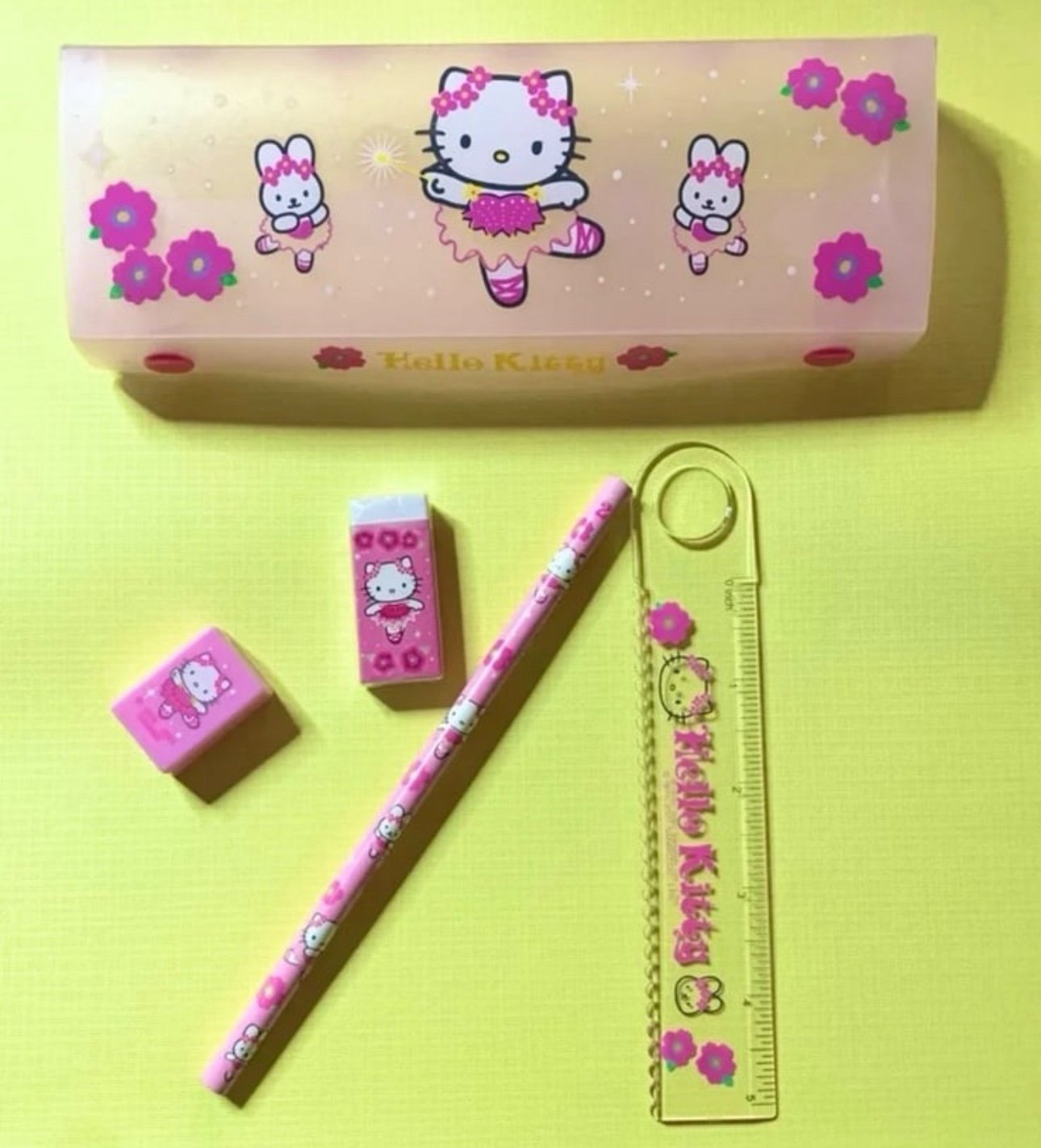 Vintage Sanrio Hello Kitty / Cathy Ballerina '01