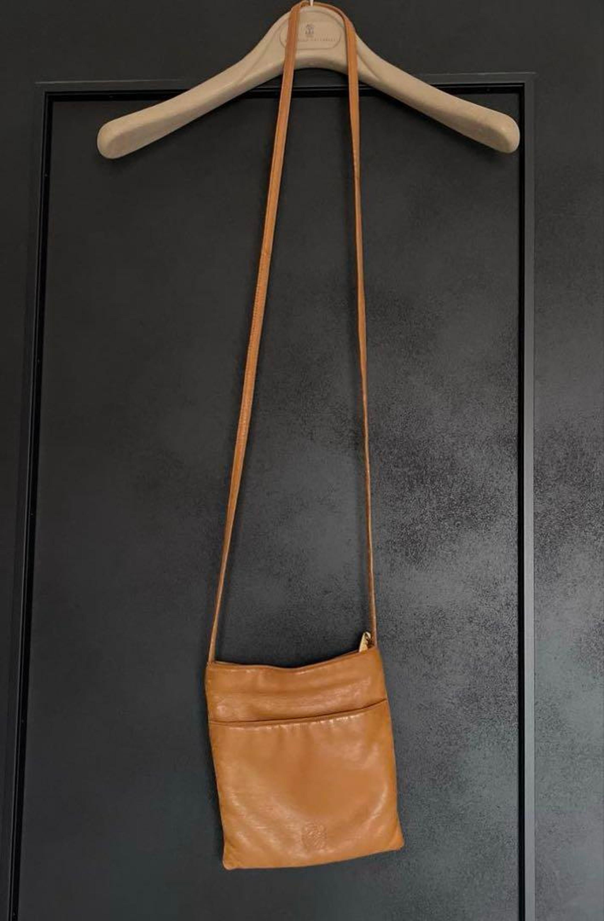 Loewe Camel Shoulder Bag