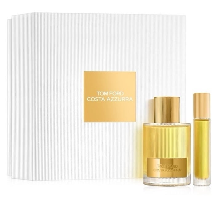 2 pieces Tom Ford Costa Azzurra Eau de Parfum spray Gift Set 100ml + 10ml mini