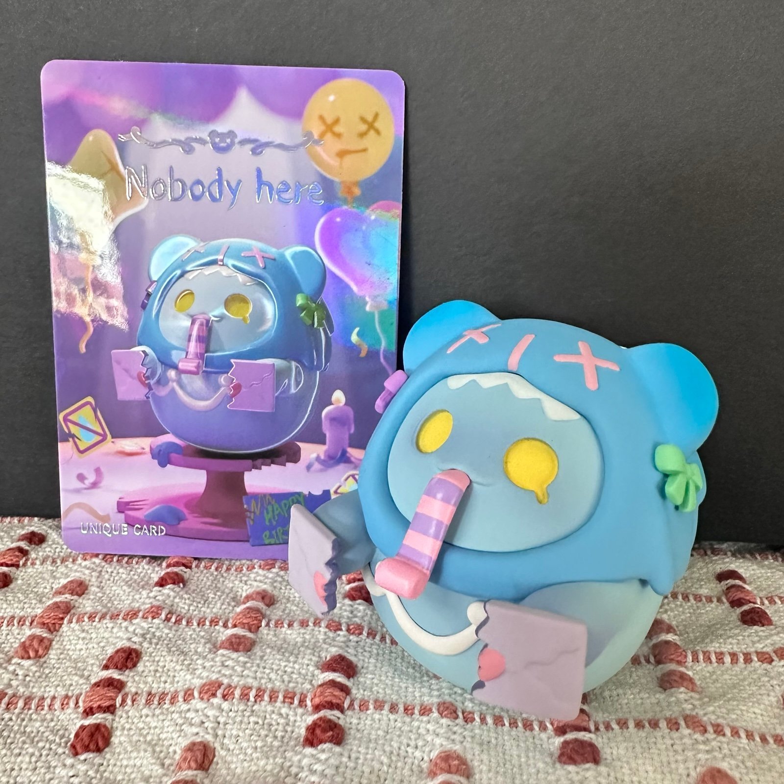 Finding Unicorn x Shin Woo Birthday Alone Nobody Here with Unique Card