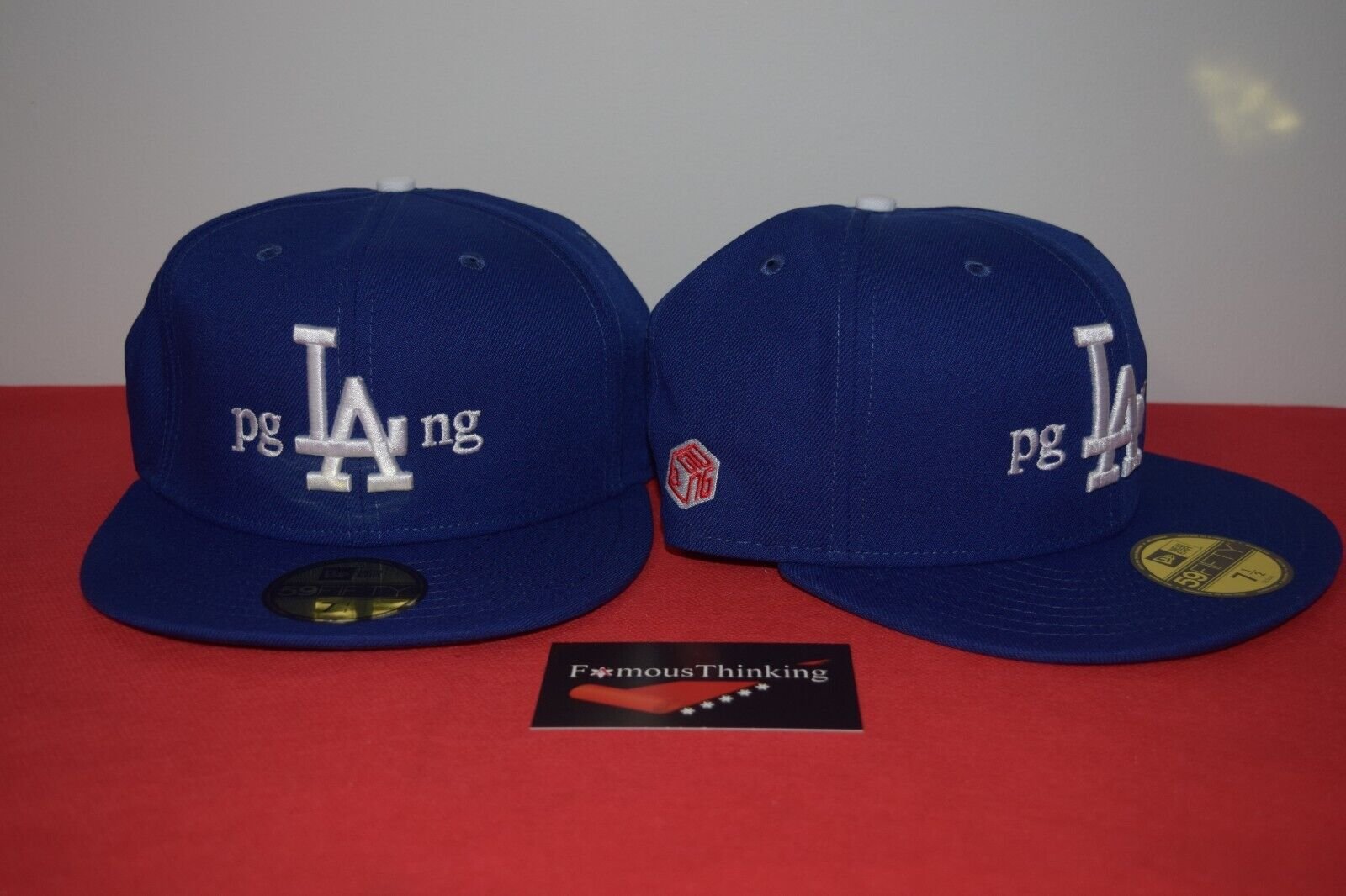 MLB New Era Los Angeles Dodgers PGLang Kendrick Lamar Hat Multi Size 59Fifty Rap