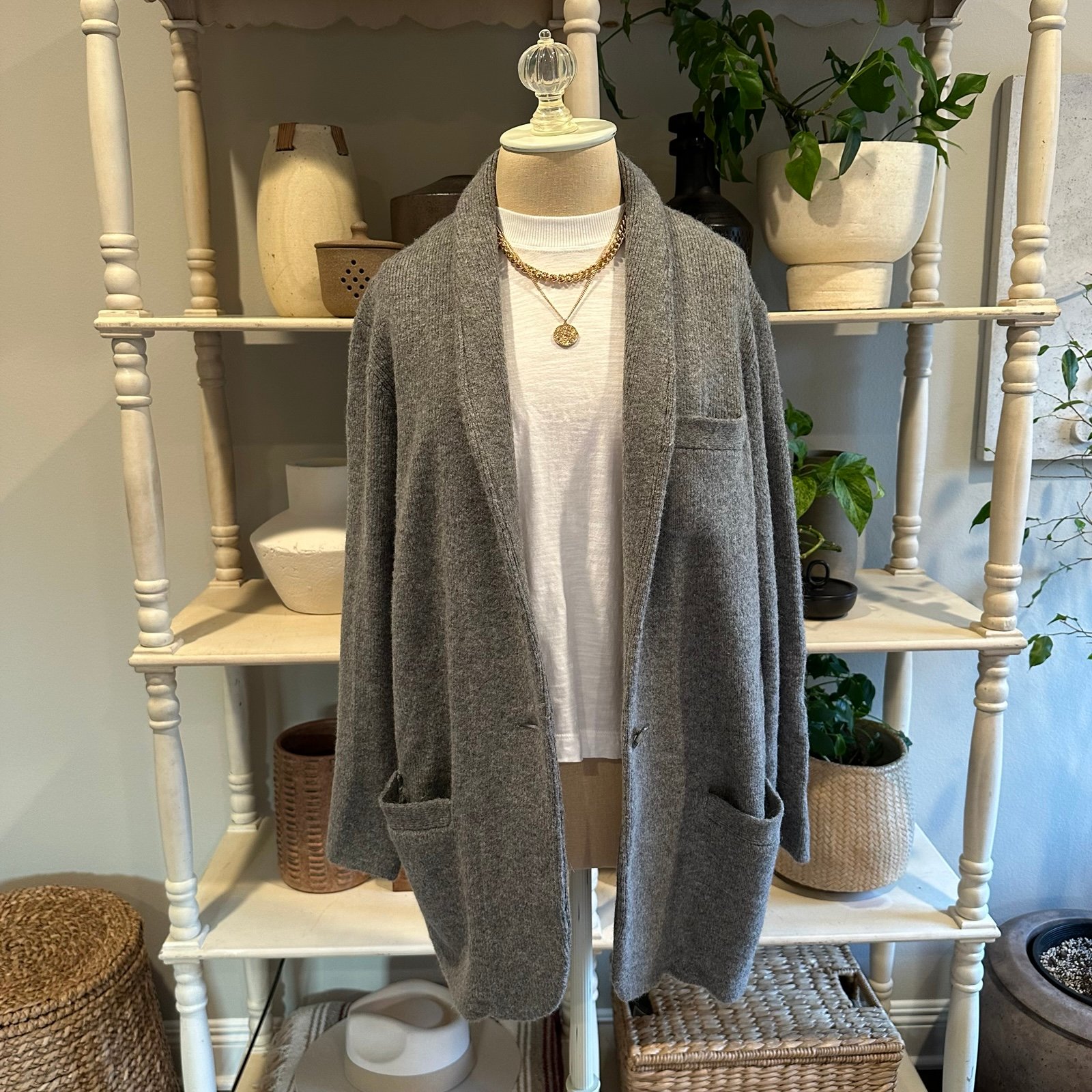 J.Crew Sweater Blazer (M)