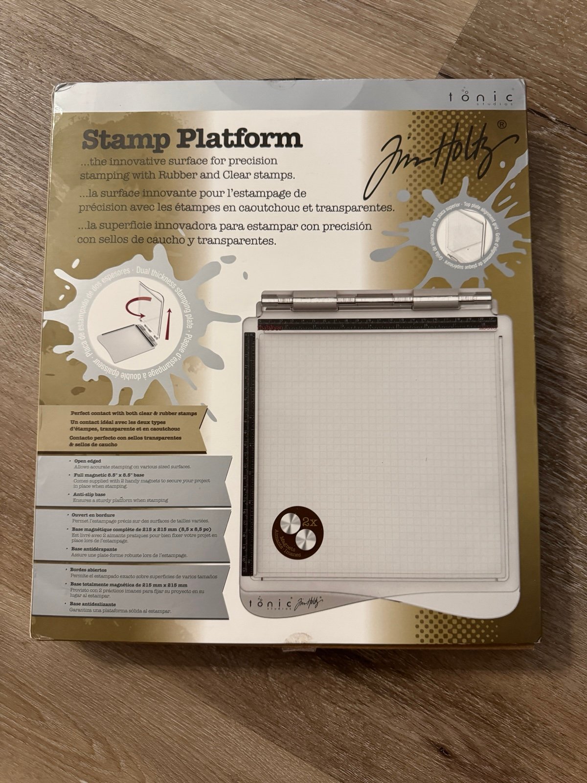 Tonic Tim Holtz Full Size Stamp Platform by Tonic Studios.