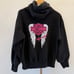 VINTAGE Harley Davidson Women's Black and Pink Sweatshirt Size S Long Sleeve Y2K