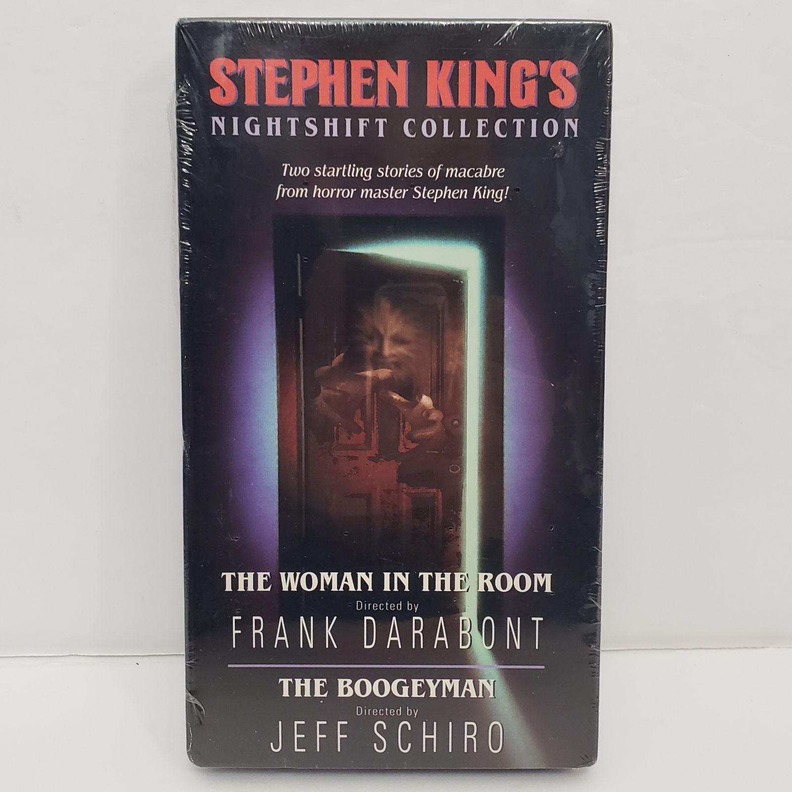Stephen King Nightshift Collection Woman in the Room Boogeyman VHS SEALED 1993