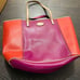 Coach Women’s Metro Colorblock Tote Bag Purse