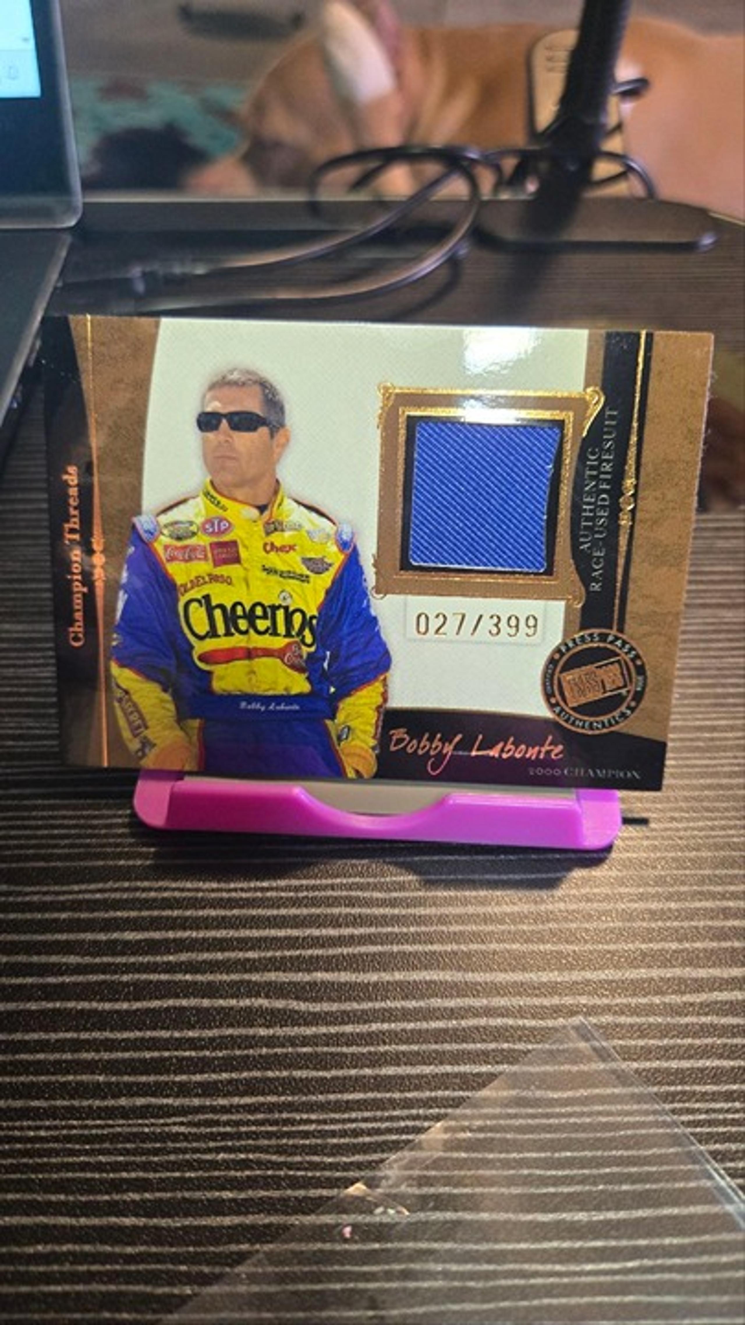 2006 Press Pass Champion Threads Bobby Labonte  Firesuit /399