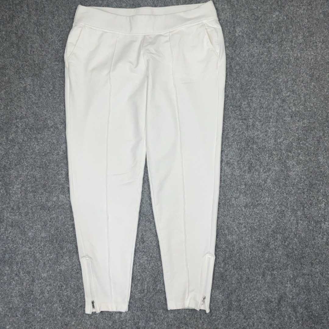 Lauren Ralph Lauren Pants Womens Size L White Leggings Casual Preppy