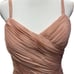 ASOS Formal Feminine Maxi Bandeau Soft Blush Dress With Layered Skirt Size 8