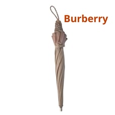 Burberry Umbrella Sunshade, Beige, Rain and Shine, UV Protection