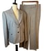 Alex Marie Business Suit 2 Piece Trouser Set Gray 2 Button Blazer Size 16