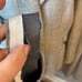 Alex Marie Business Suit 2 Piece Trouser Set Gray 2 Button Blazer Size 16
