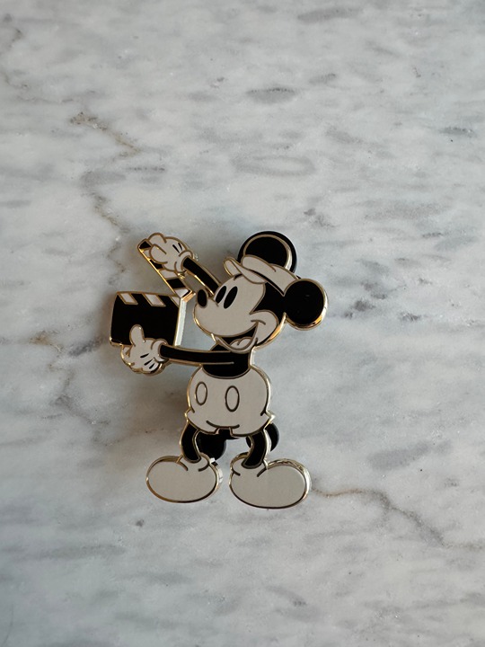 DEC - Black and White Mickey with Clapboard - Studio Lot - Mystery Box Pin