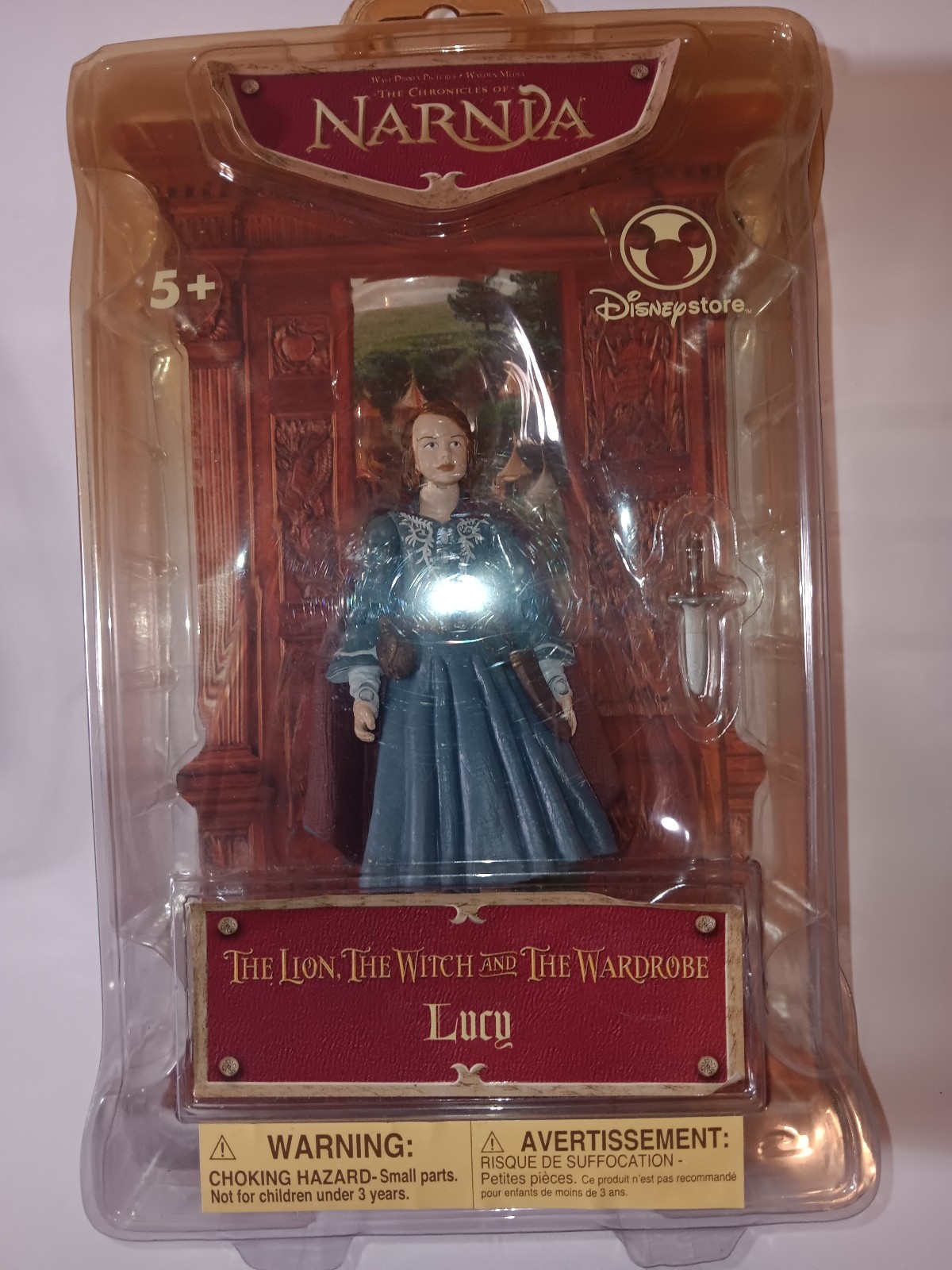 Disney Store Lucy Figure Chronicles of Narnia 2005 Lion Witch Wardrobe NEW
