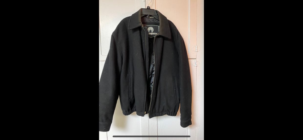 Weatherproof wool jacket