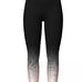 LuLaRoe Lux leggings black and rose gold