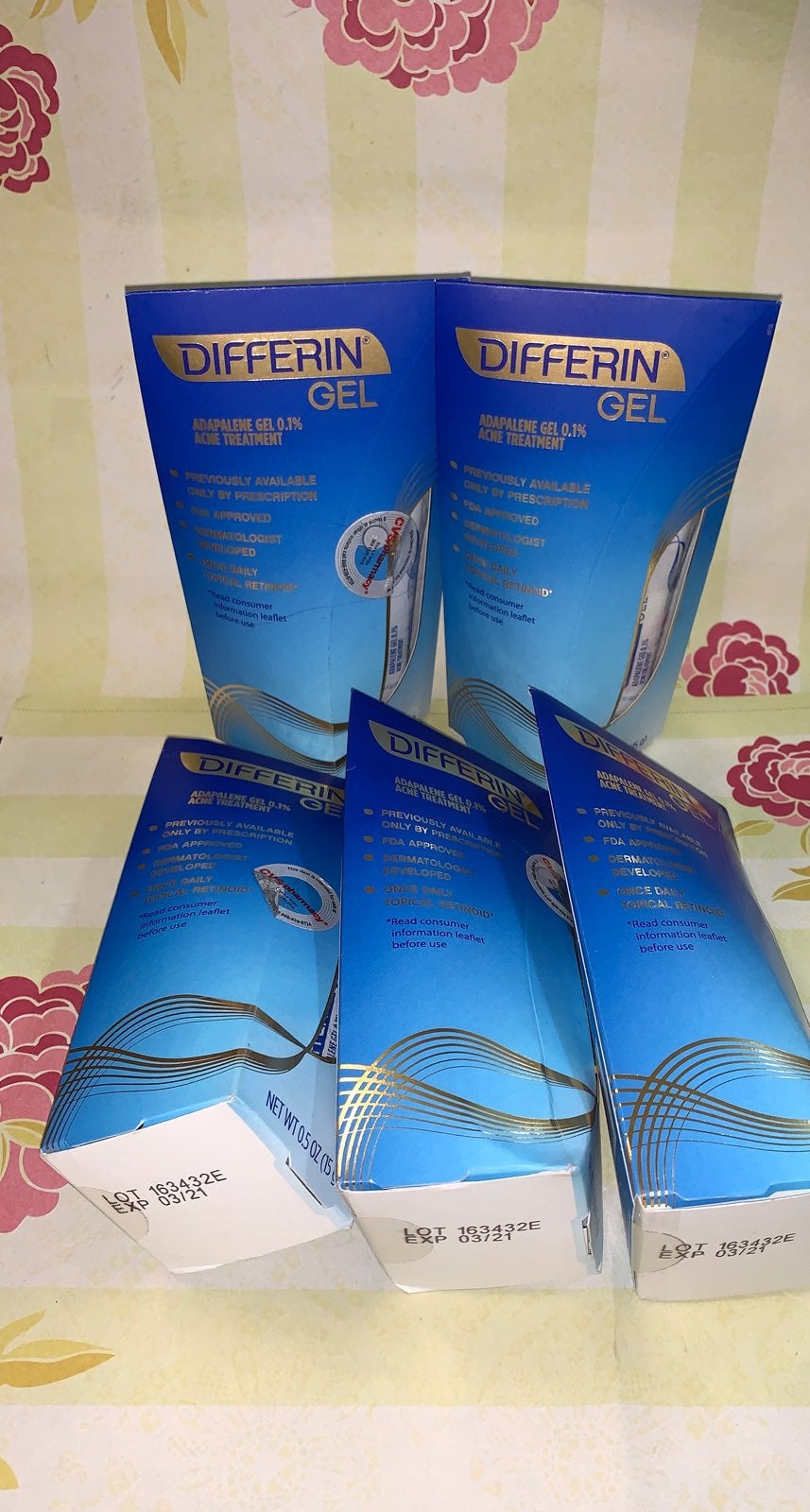 5* Differin gel Acne Treatment .5 oz