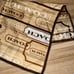 Coach Brown and Tan Silk Handkerchief