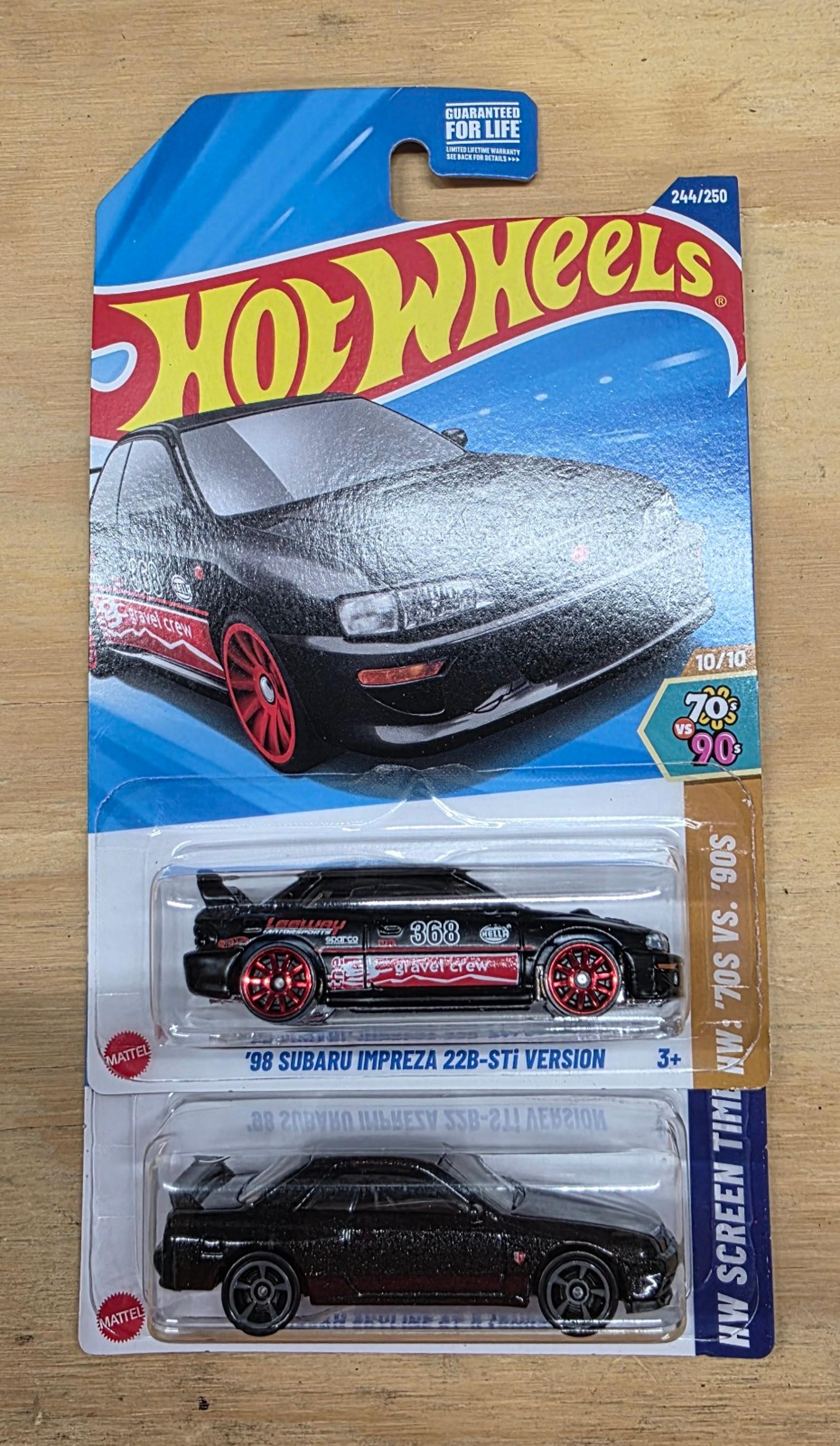 Hot Wheels Subaru Impreza STI & Nissan Skyline GTR