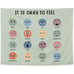 Classroom Tapestry - Mental Health Emotion Feelings Wheel Chart for School Wall