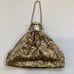 Vintage Gold Mesh Beggars Expandable Handbag Gate Top Pre-owned