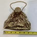 Vintage Gold Mesh Beggars Expandable Handbag Gate Top Pre-owned