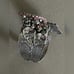 Pink Rhinestone Silver Butterfly Quartz Watch