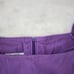 Vintage Maxi Dress Tree Tops Muumuu Pink Purple 3D Flower Short Sleeve Womens M