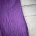 Vintage Maxi Dress Tree Tops Muumuu Pink Purple 3D Flower Short Sleeve Womens M