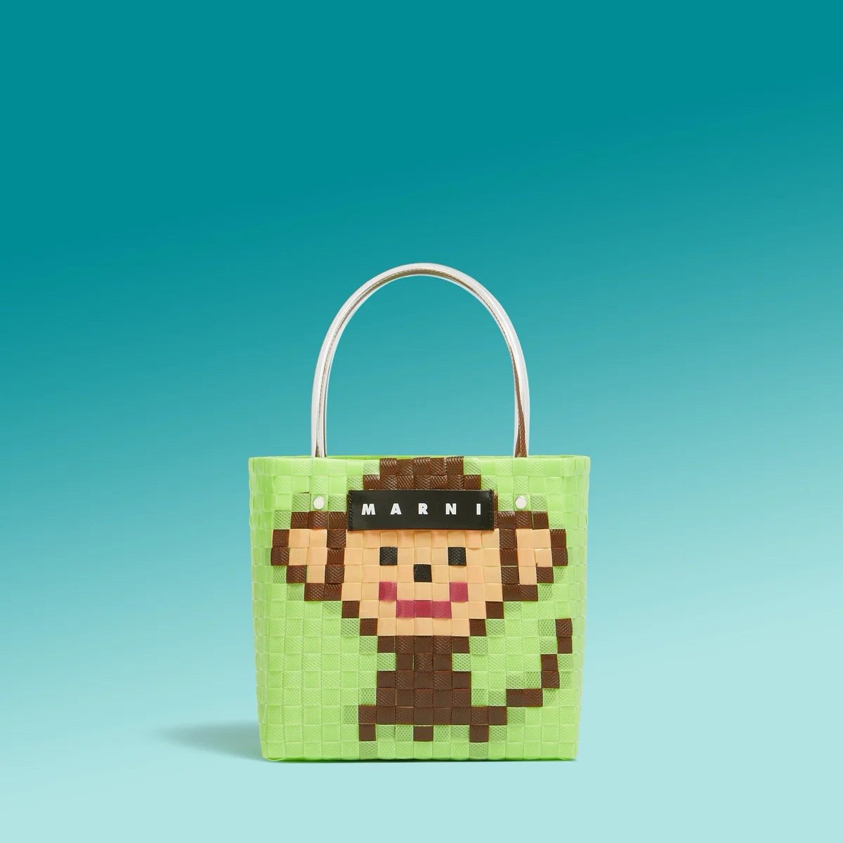 Marni Market Animal Basket Bag - Monkey NWT